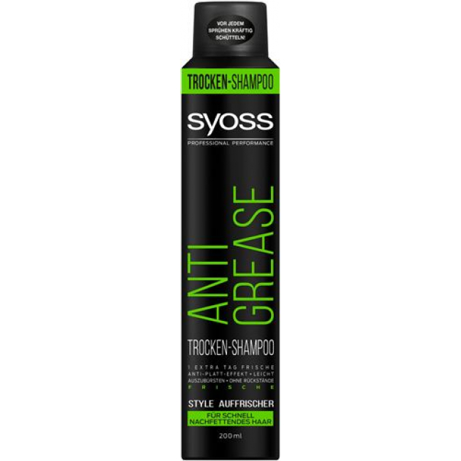 SYOSS ANTI-GREASE TROCKENSHAMP