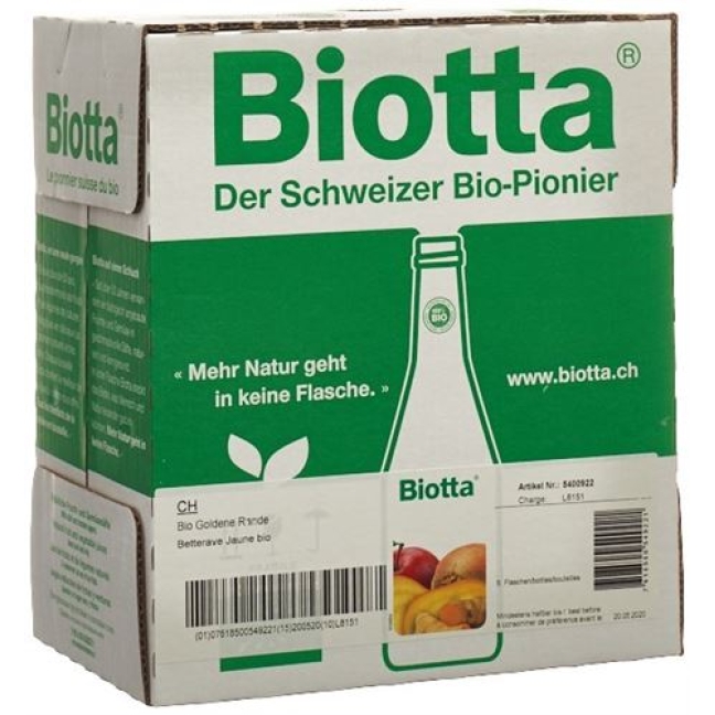 BIOTTA GOLDENE RANDE BIO