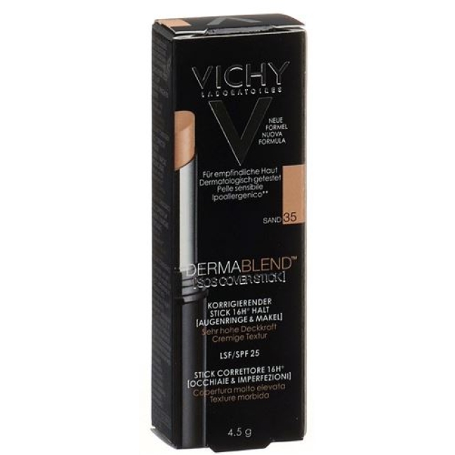 VICHY DERMABL SOS COV STICK 35