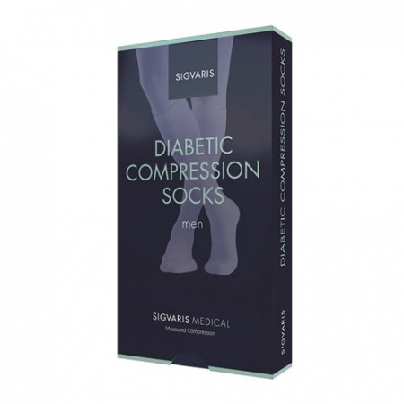 SIGVARIS DIABETIC COMPR SOCKS