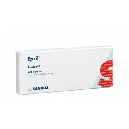 Epril 20 mg 100 tablets