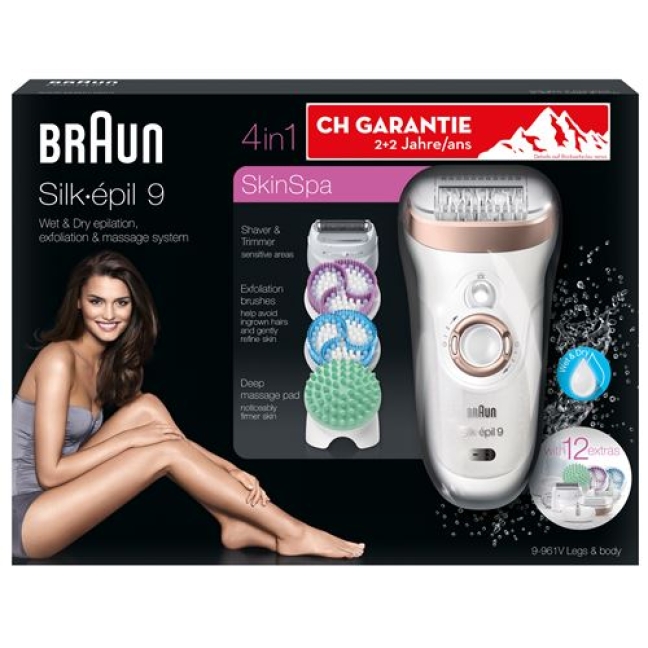 BRAUN SILK-EPIL 9SKINSPA 9-961