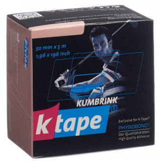 K-TAPE 5CMX5M BEIGE ROLLE