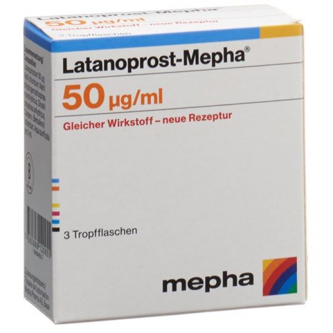 LATANOPROST MEPHA OPHT 50MCGKK