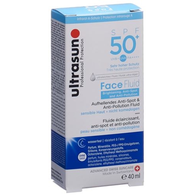 ULTRASUN FAC BRI+ANT-POL SPF50