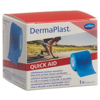 DERMAPL QUICKAID 6CMX2M BLAU