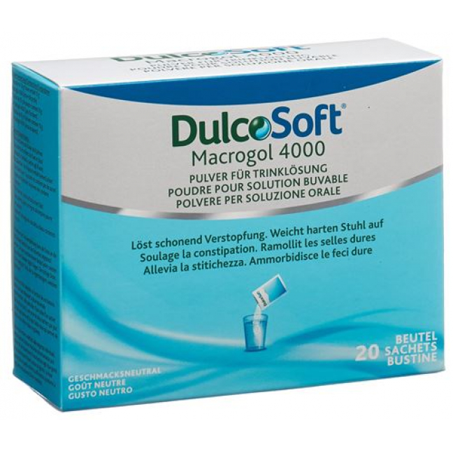 DULCOSOFT PLV FR TRINKLSUNG 20