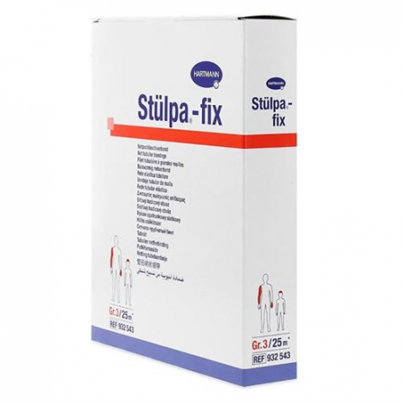 Stuelpa Fix Netzverband Grosse 1 Finger Rolle 25 Meter