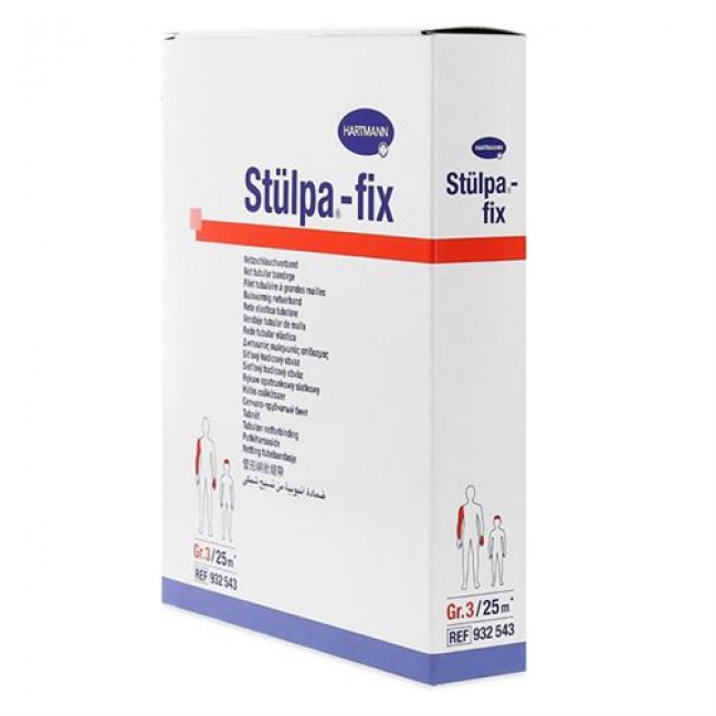 Stuelpa Fix Netzverband Grosse 1 Finger Rolle 25 Meter