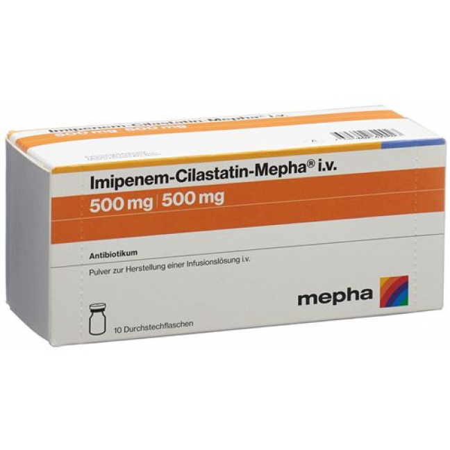 IMIPENEM-CILASTATIN 500/500MG