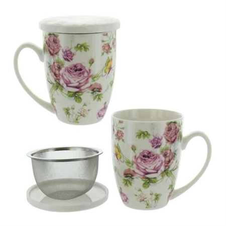 HERBORIST TASSE ROSES+SIEBEINS