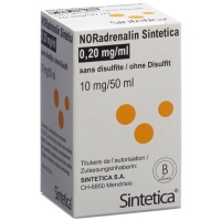 NORADRENALIN SINT 10 MG/50ML