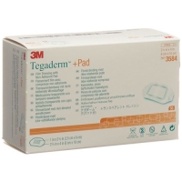 3M Tegaderm + Pad 6x10см / Wundkissen 2.5x6см 50 штук