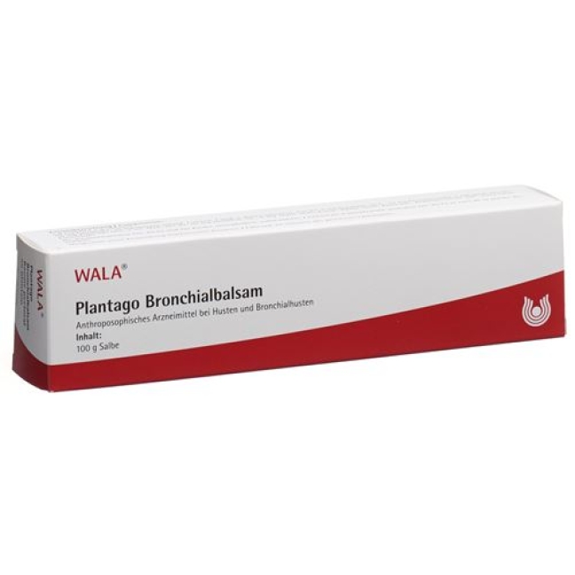 Wala Plantago Bronchialbalsam в тюбике 100г