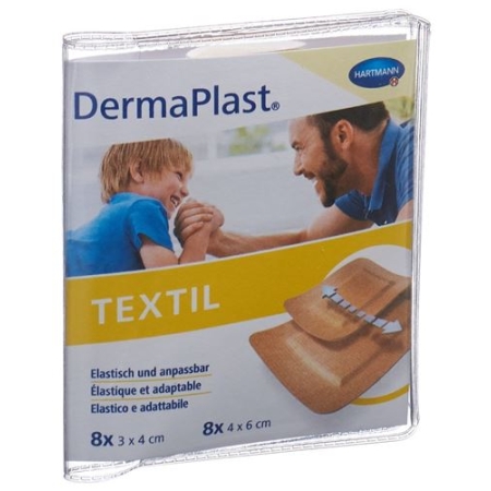 Dermaplast Textil Centro 16 пластырей