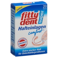 Fittydent Super Hafteinlagen Comfort 20 штук