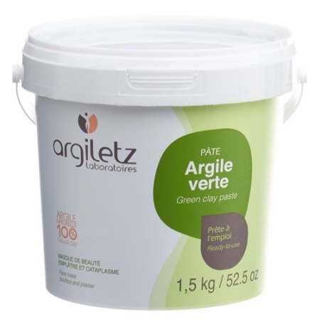 Argiletz Heilerde Grun Paste Topf 1.5кг