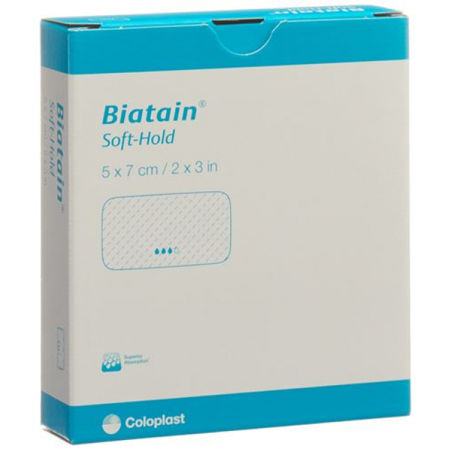 Biatain Soft Hold Schaumverband 5x7см 5 штук