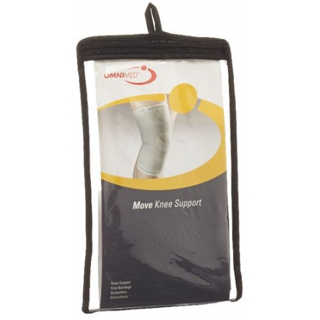 Omnimed Move Knie-Bandage S Weiss-Grau