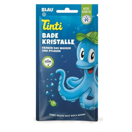 TINTI BADEKRISTALLE BLAU D