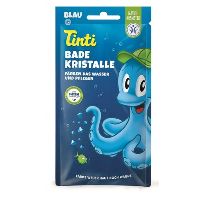 TINTI BADEKRISTALLE BLAU D