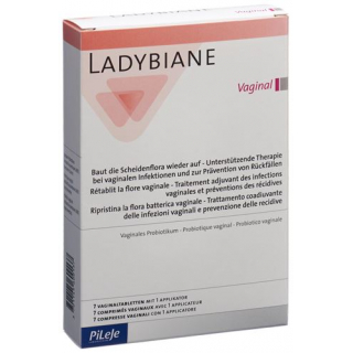 LADYBIANE VAGINAL 7TAB+1APPLIK