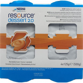 Resource Dessert 2.0 Caramel 24 Cup 125g