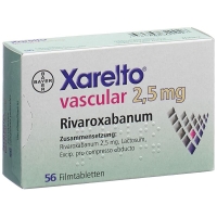 Ксарелто Васкулар 2,5 мг 56 таблеток покрытых оболочкой