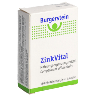 BURGERSTEIN ZinkVital Mini-Tabletten 5 mg