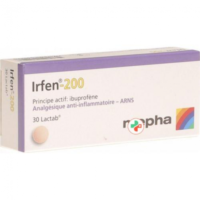 Irfen 200 mg 30 Lactabs