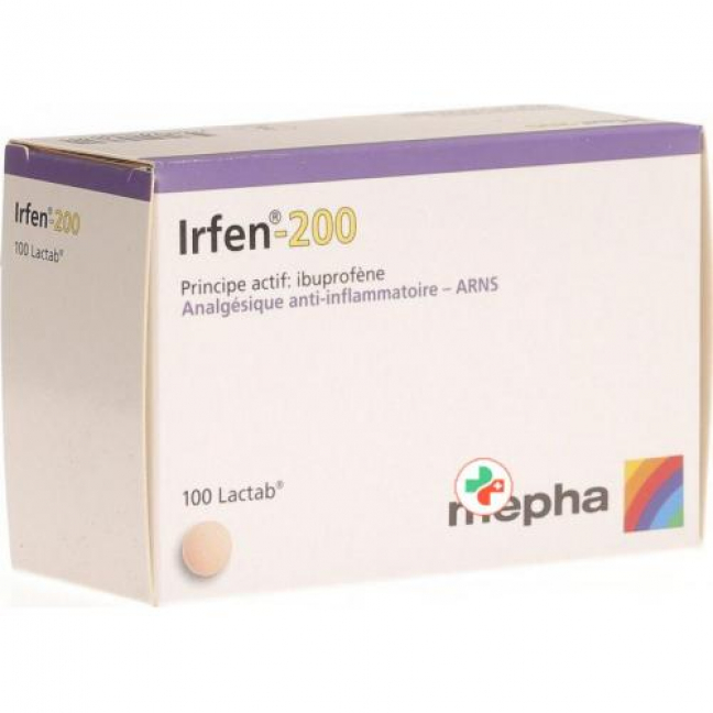 Irfen 200 mg 100 Lactabs