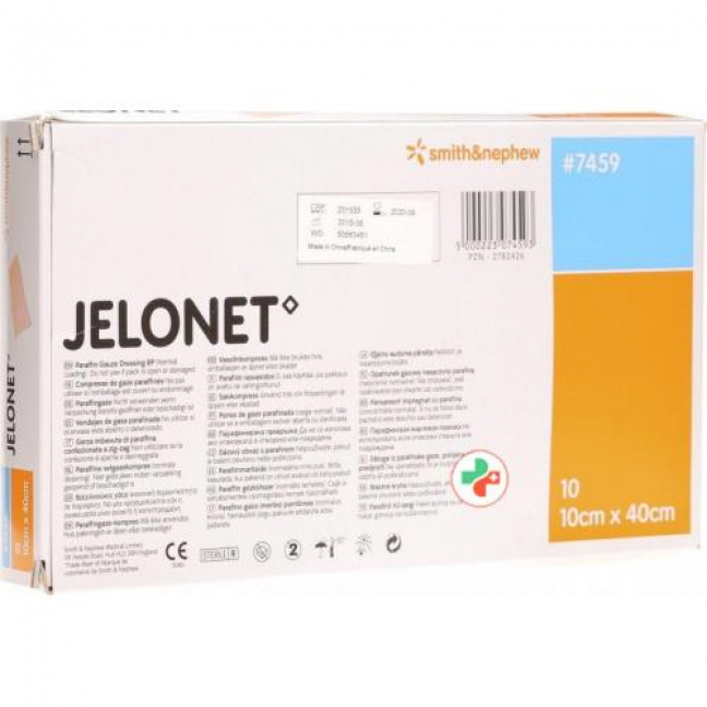 Jelonet Paraffingaze 10смx40см 10 штук