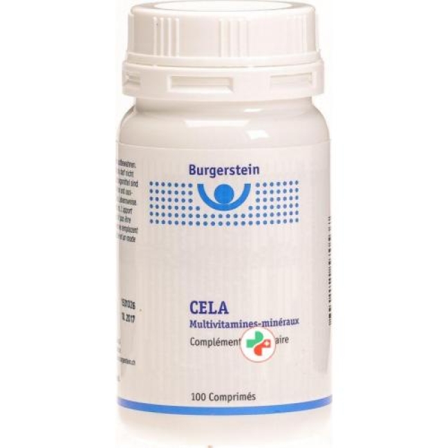 Burgerstein CELA Multivitamin-Mineral 100 tablets