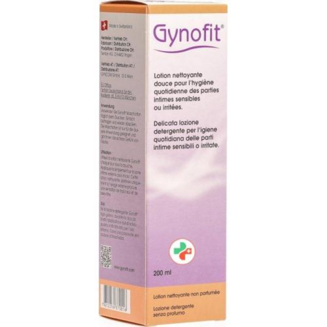 Gynofit лосьон для мытья Unparfumiert 200мл