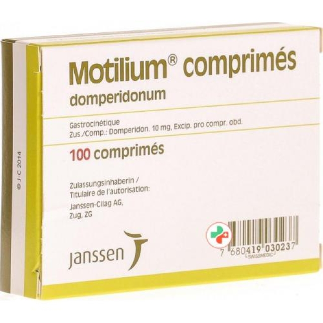 Motilium 10 mg 100 tablets