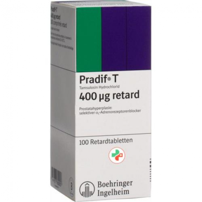 Pradif T 400 mcg 100 Retard tablets