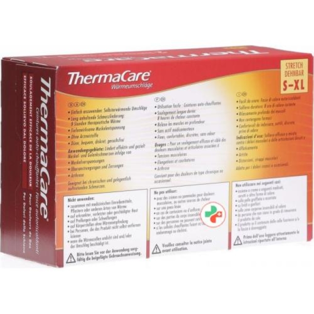 Thermacare Ruckenumschlag S-XL 2 штуки