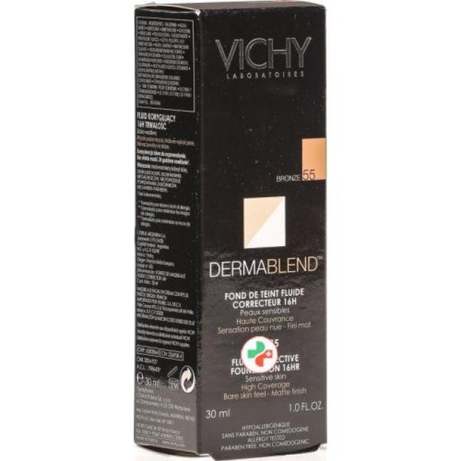 Vichy Dermablend Teintkorrigierendes Make-Up 55 Bronze 30мл