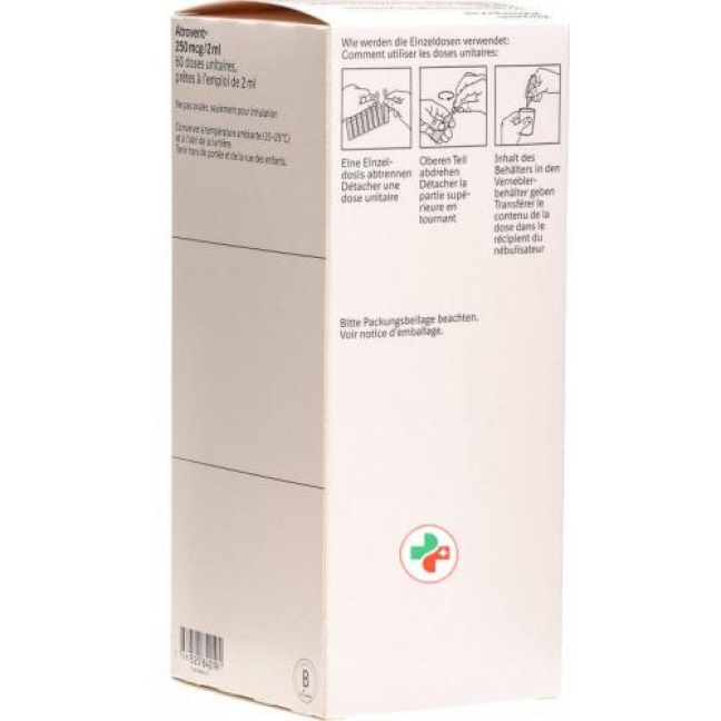 Atrovent 250 mcg/2 ml 60 X 2 ml