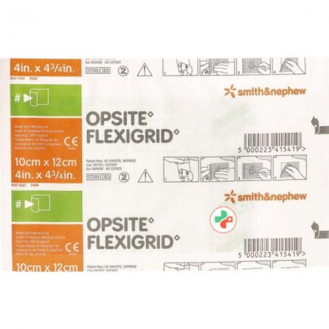 Opsite Flexigrid Folienverband 10смx12см 10 пакетиков