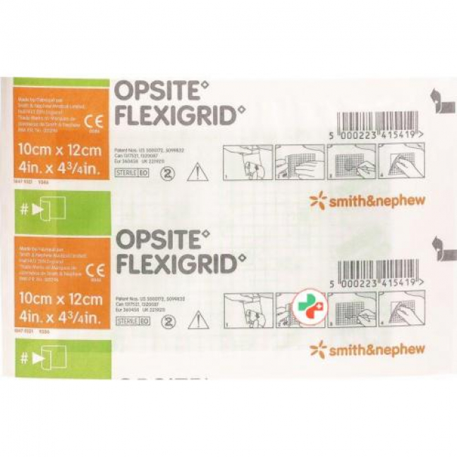 Opsite Flexigrid Folienverband 10смx12см 50 пакетиков