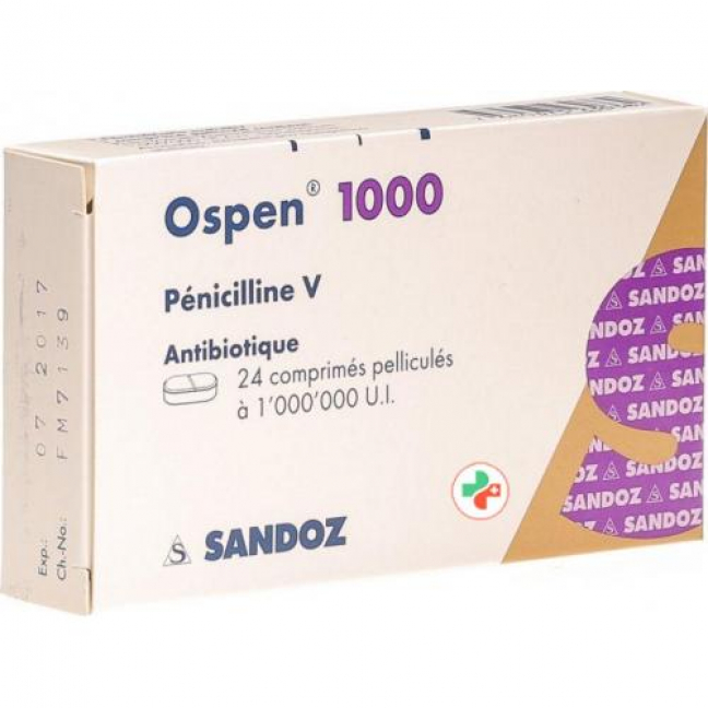 Ospen 1000 1 Mio E 24 tablets