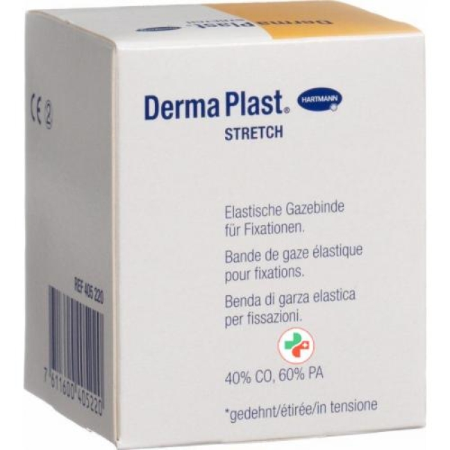 Dermaplast Stretch марлевый бинт Weiss 6смx10м