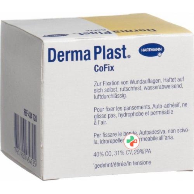 Dermaplast Cofix марлевый бинт 4смx4m Weiss