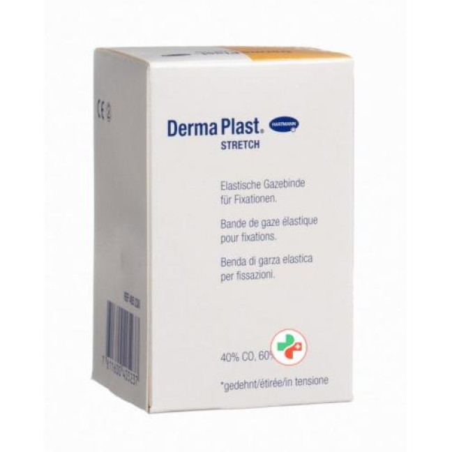 Dermaplast Stretch марлевый бинт Weiss 8смx10м