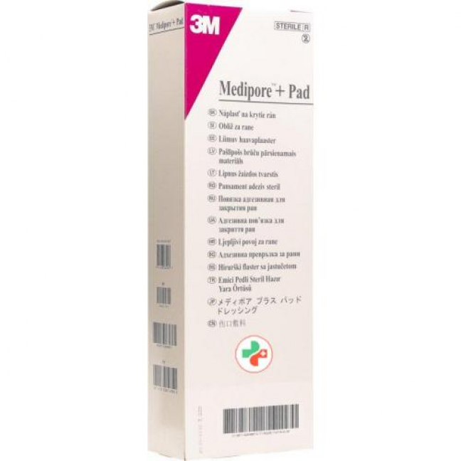 3M Medipore + Pad 10x35см / Wundkissen 5x30см 25 штук