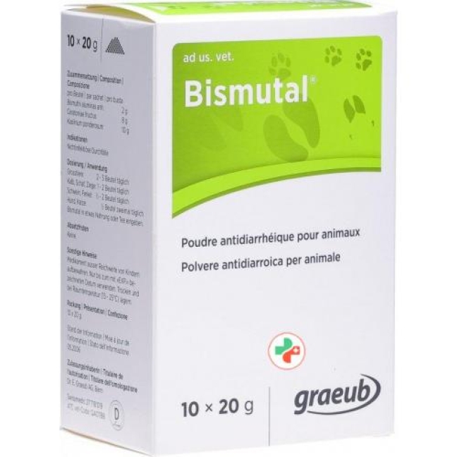 Bismutal порошок Ad Us Vet. 10 пакетиков 20г