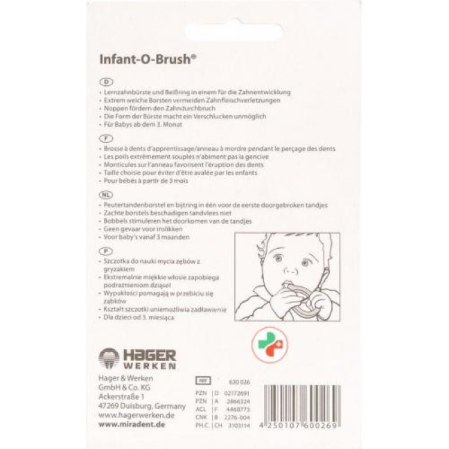 Miradent Infant-o-brush Lernzahnburste