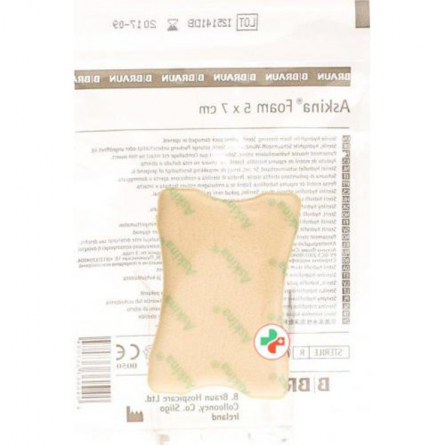 Askina Foam Schaumstoffverband 5x7см 10 штук