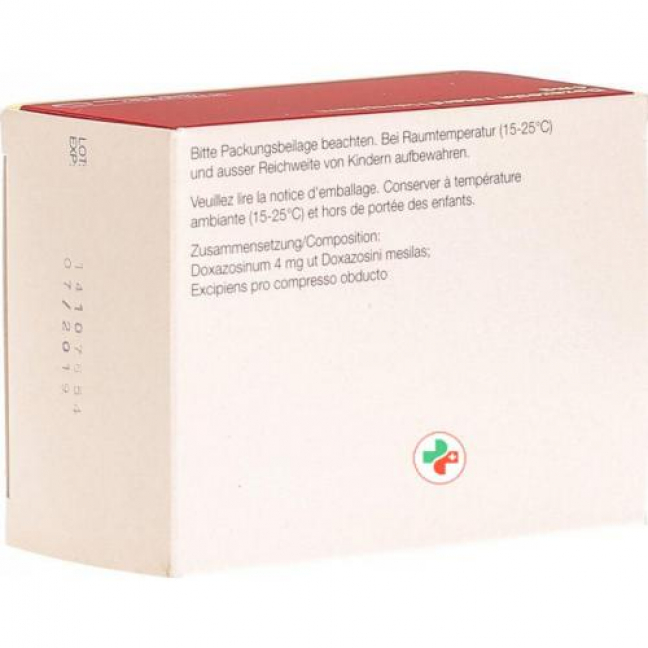 Doxazosin Retard Helvepharm 4 mg 98 tablets